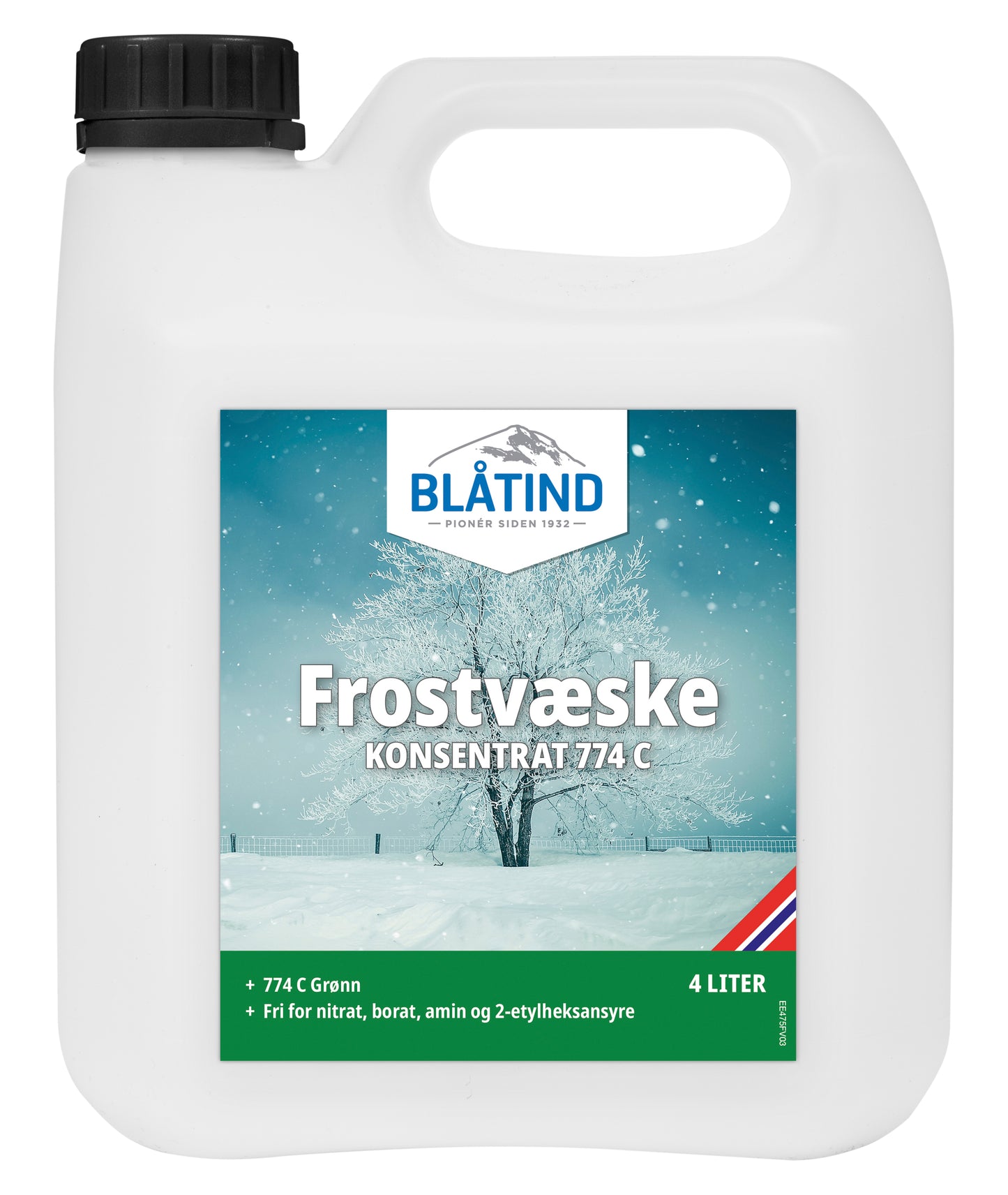 BLÅTIND Frostvæske konsentrat 774 C GRØNN