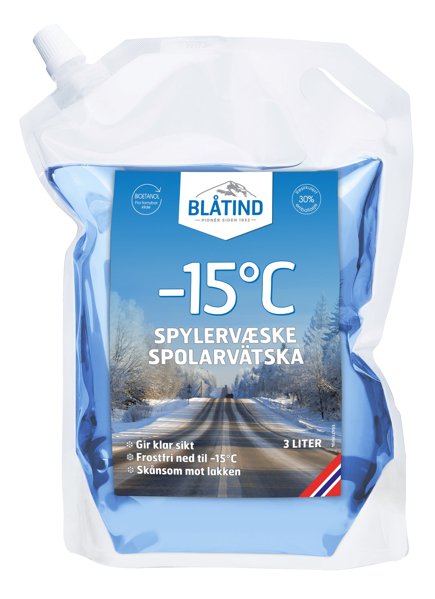 BLÅTIND Spylervæske -15