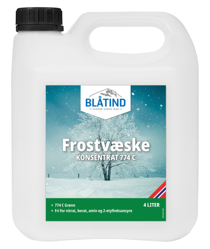BLÅTIND Frostvæske konsentrat 774 C GRØNN