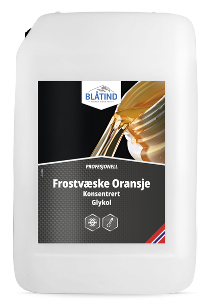 BLÅTIND Frostvæske konsentrat ORANSJE
