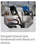 KOMBI DIESEL/ADBLUE TANK 2000 L COMPACT MPP