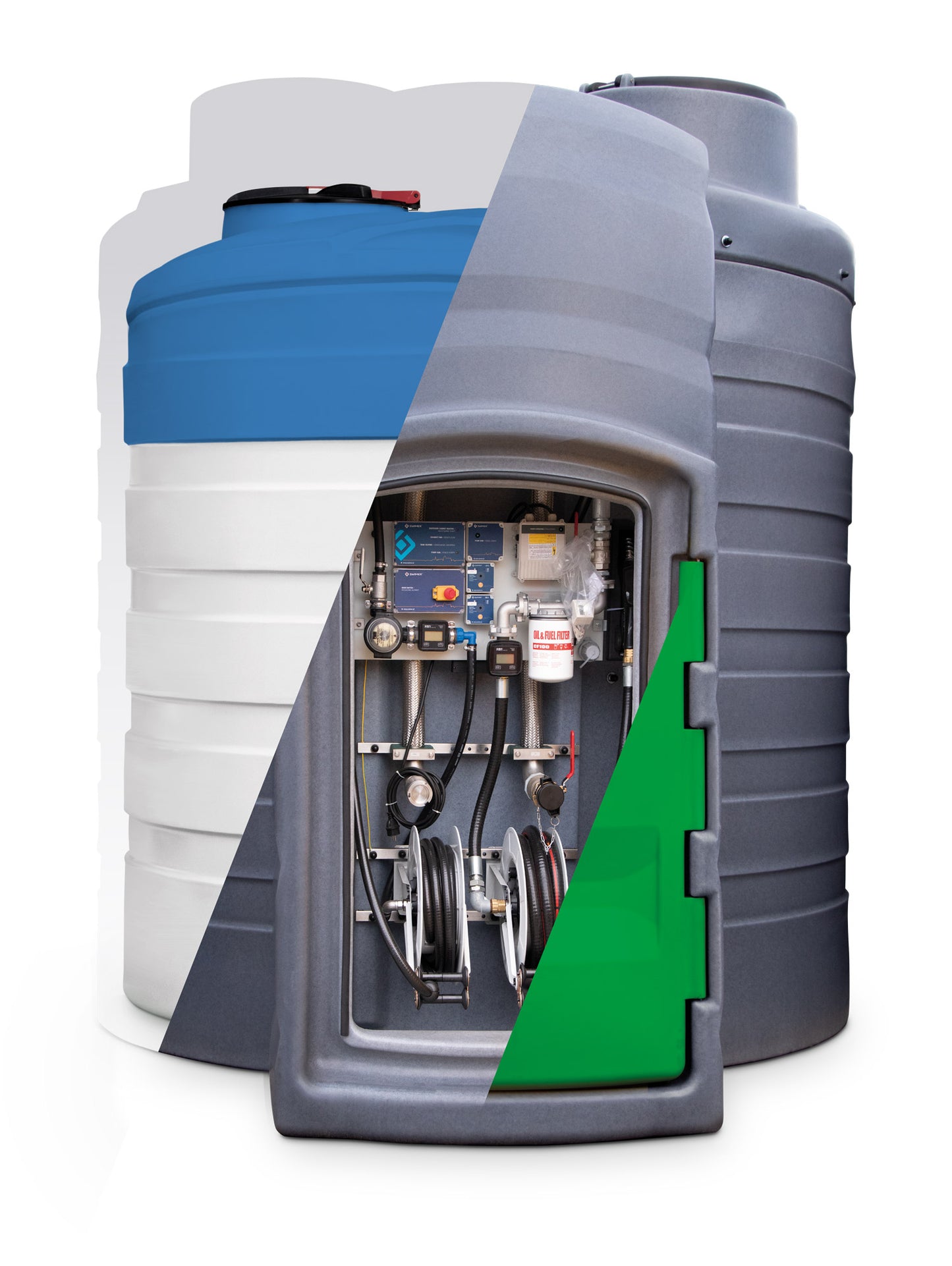 9500 liter DUO Adblue & diesel- tank